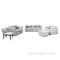 Wohnzimmer-Sofa Moderne Stoff-Schnittsofa-Sets Möbel